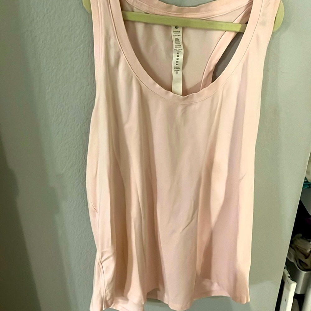 Lululemon Athletica Pink Tank Top